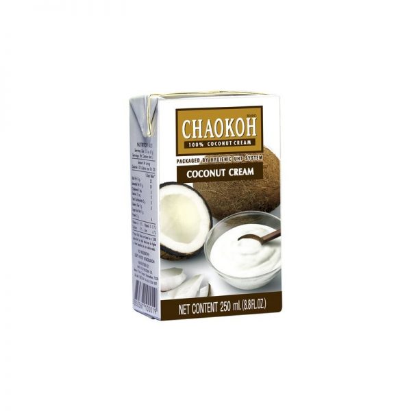 CHAOKOH Coconut Cream, Ampol (КОКОСОВЫЕ СЛИВКИ), тетра пак, 250 мл.