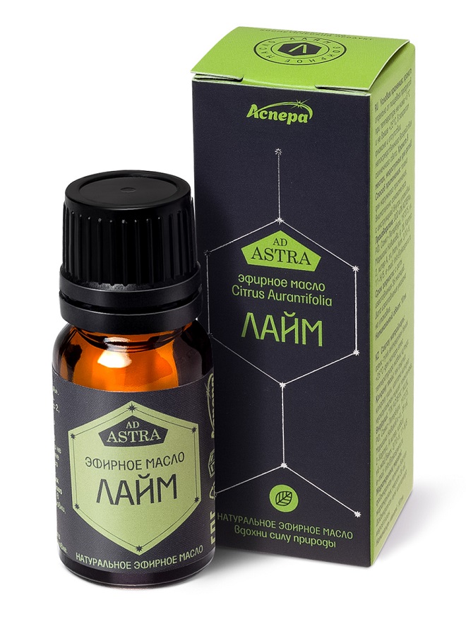 Эфирное масло Citrus Aurantifolia ЛАЙМ, Аспера, 10 мл.