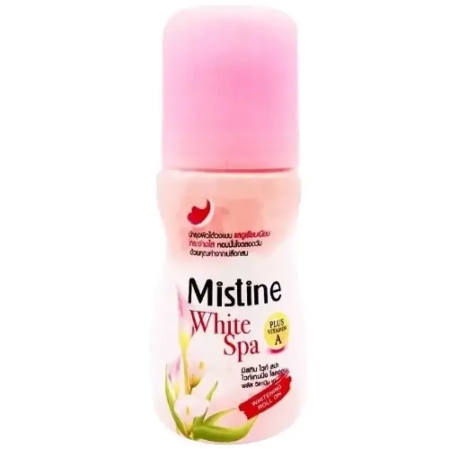 WHITE SPA Plus Vitamin A, Deodorant, Mistine (Отбеливающий роликовый дезодорант ВАЙТ СПА плюс Витамин А, Мистин), 35 мл.