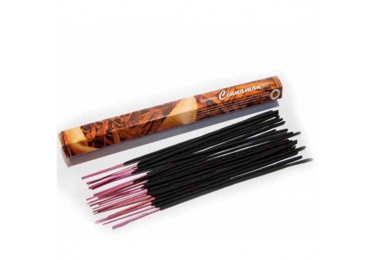 Darshan CINNAMON Incense Sticks (Благовония Даршан КОРИЦА), шестигранник 20 палочек.