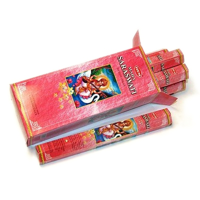 Hem Incense Sticks MAHA SARASWATI (Благовония МАХА САРАСВАТИ, Хем), уп. 20 палочек.