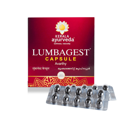 LUMBAGEST capsule, Kerala Ayurveda (ЛЮМБАГЕСТ капсулы, при болях в спине и пояснице, Керала Аюрведа), 100 капс.