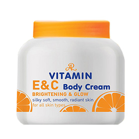 VITAMIN E&C Body Cream, Brightening & Glow, AR (Крем увлажняющий с витамином Е&C, Осветление и Сияние), 200 г.