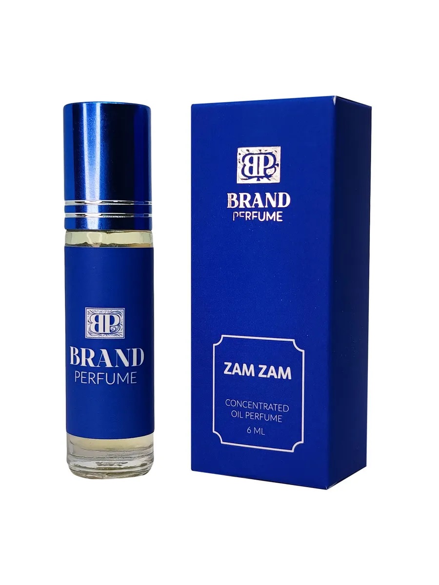 ZAM ZAM Concentrated Oil Perfume, Brand Perfume (Концентрированные масляные духи), ролик, 6 мл.