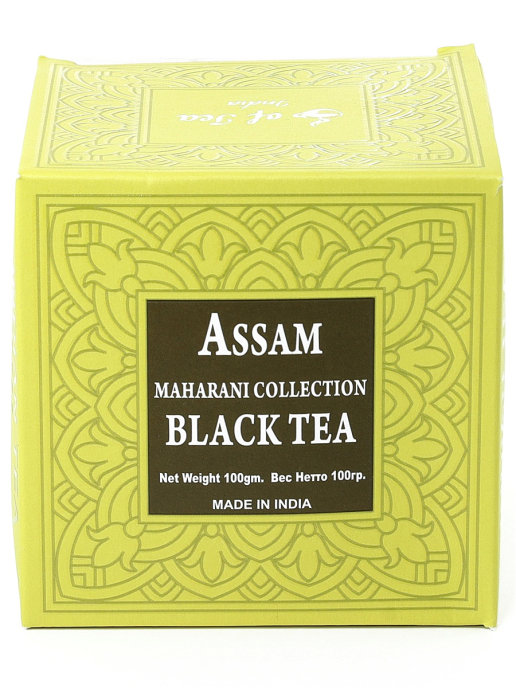 ASSAM, Maharani Collection, BLACK TEA, Bharat Bazaar (АССАМ, Махарани Коллекция, ЧЕРНЫЙ ЧАЙ, Бхарат Базар), 100 г.
