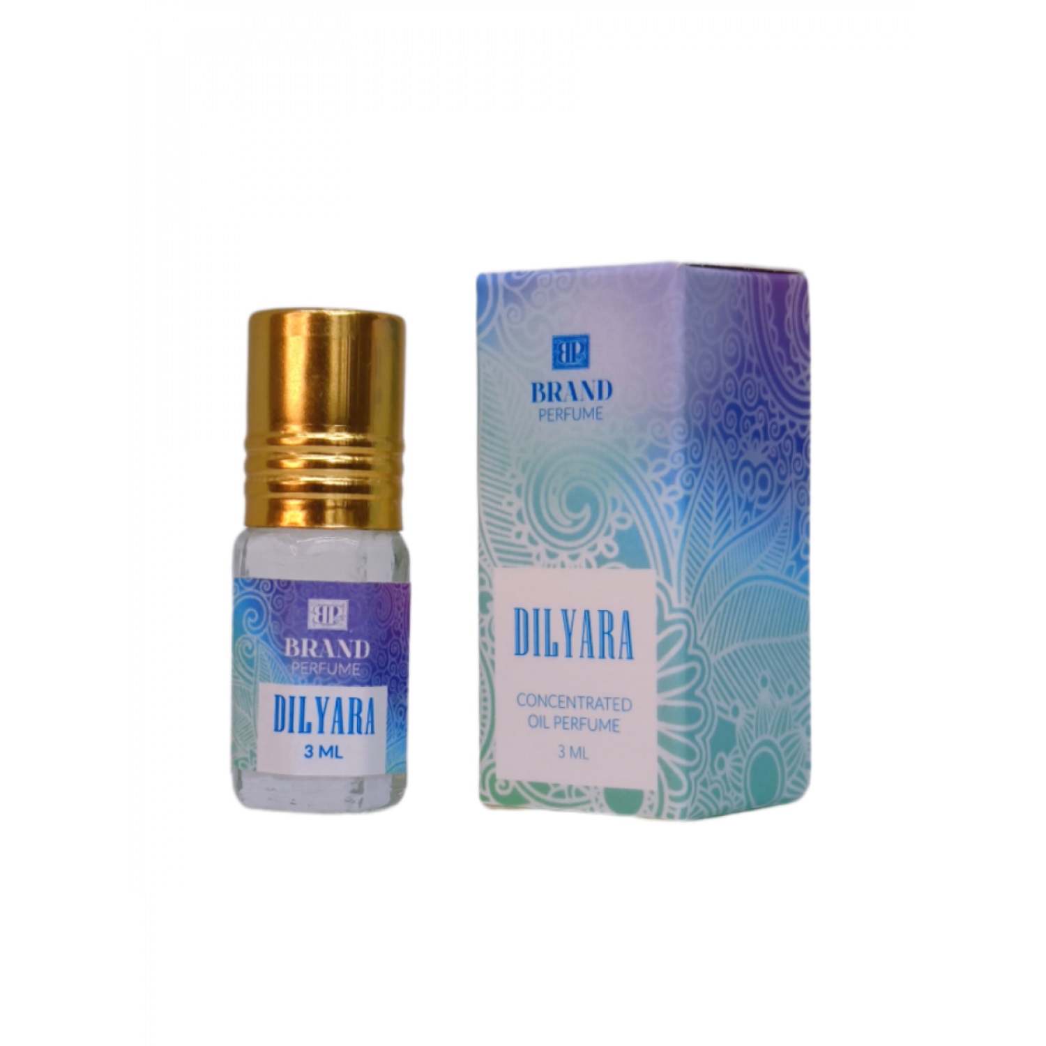 DILYARA Concentrated Oil Perfume, Brand Perfume (Концентрированные масляные духи), ролик, 3 мл.