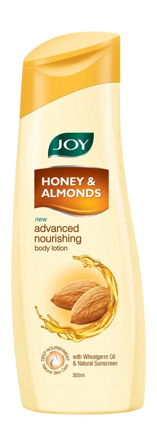 HONEY & ALMONDS advanced nourishing body lotion, JOY (МЁД И МИНДАЛЬ усовершенствованный питательный лосьон для тела, Джой), 300 мл.