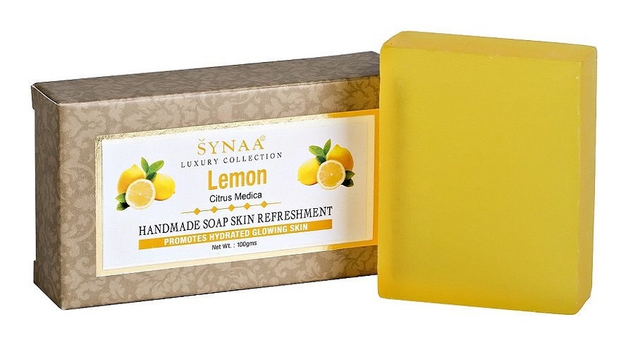 LEMON Handmade Soap Skin Refreshment, SYNAA (ЛИМОН мыло ручной работы освежающее, СИНАЯ), 100 г.