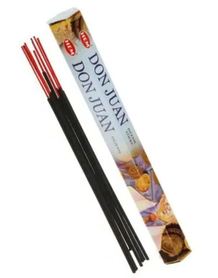 Hem Incense Sticks DON JUAN (Благовония ДОН ЖУАН, Хем), уп. 20 палочек.