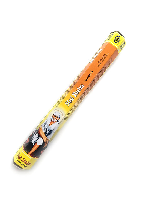 SAI BABA LAVENDER Incense Sticks, Cycle Pure Agarbathies (САИ БАБА ЛАВАНДА ароматические палочки, Сайкл Пьюр Агарбатис), уп. 20 палочек.