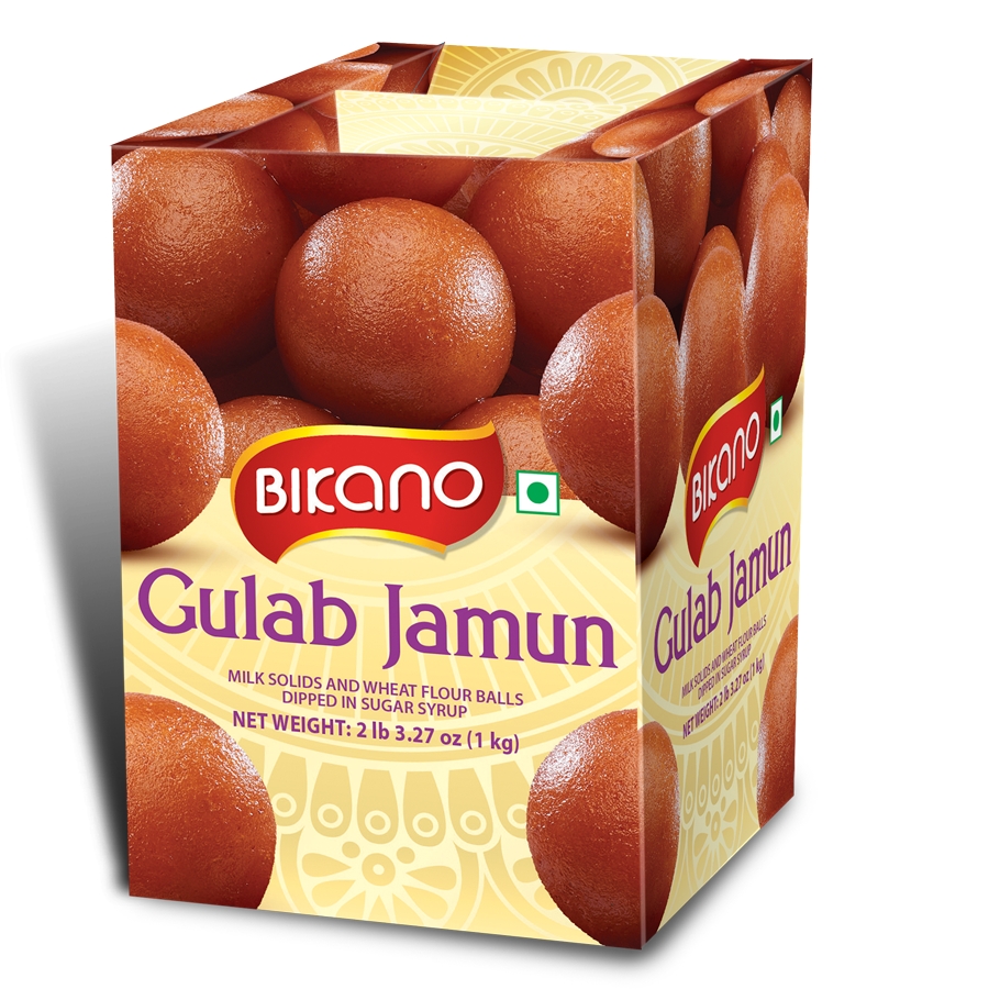 GULAB JAMUN, Bikano (ГУЛАБ ДЖАМУН сладкие молочные шарики в сахарном сиропе, Бикано), 1 кг.