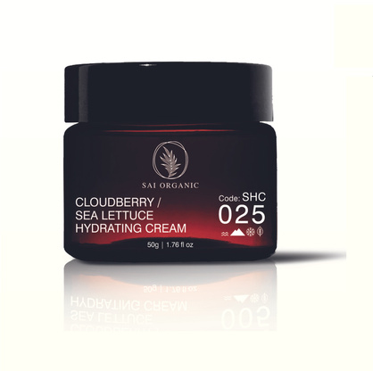 CLOUDBERRY SEA LETTUCE HYDRATING CREAM, SHC 025, Sai Organic (УВЛАЖНЯЮЩИЙ КРЕМ С МОРОШКОЙ И МОРСКИМ САЛАТОМ, Саи Органик), 50 г.