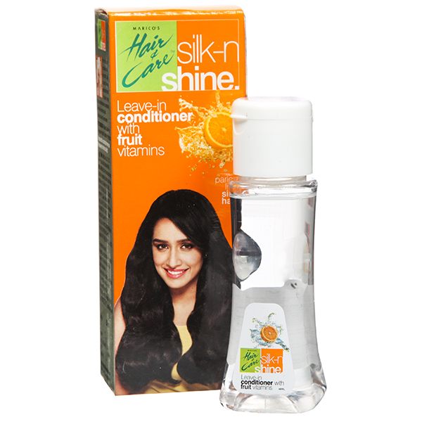 SILK-N SHINE Leave-in Conditioner, Marico (СИЛК Н ШАЙН Кондиционер для волос с витаминами, Марико), 100 мл.