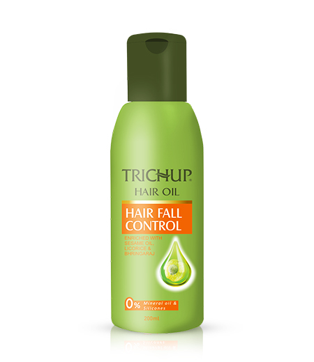 Trichup Hair Oil HAIR FALL CONTROL Vasu (Тричуп Масло для волос КОНТРОЛЬ ВЫПАДЕНИЯ ВОЛОС, Васу), 200 мл.