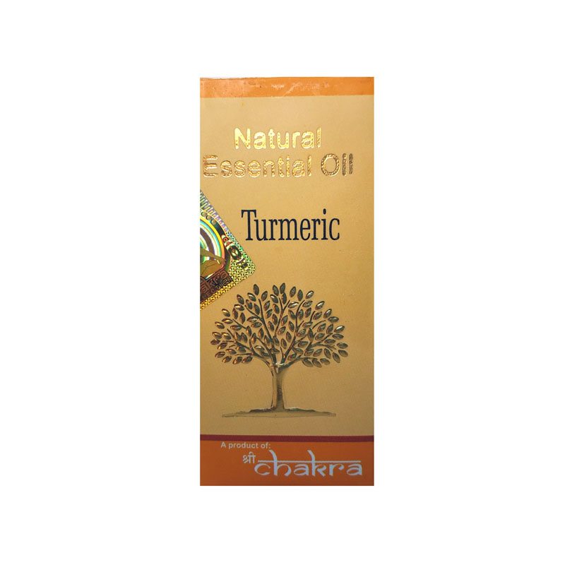 Natural Essential Oil TURMERIC, Shri Chakra (Натуральное эфирное масло КУРКУМА, Шри Чакра), 10 мл.