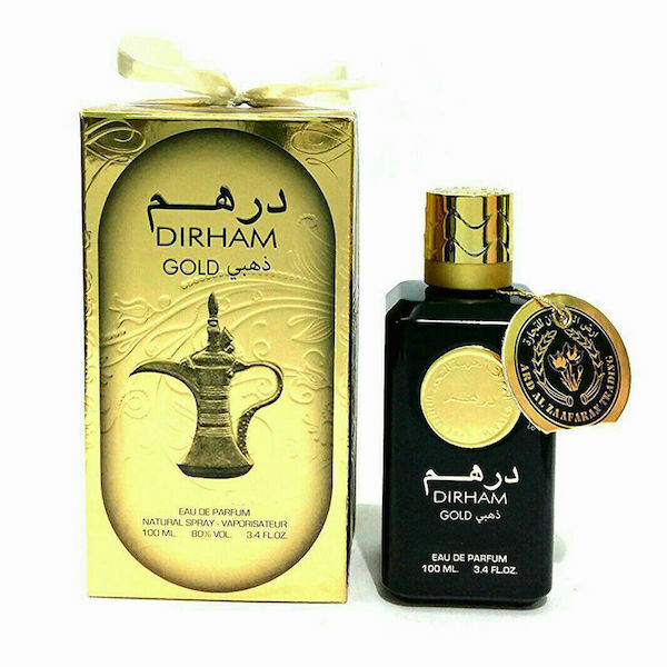 DIRHAM GOLD, Ard Al Zaafaran Trading (ДИРХАМ ГОЛД парфюмерная вода, Ард Аль Заафаран), спрей, 100 мл.