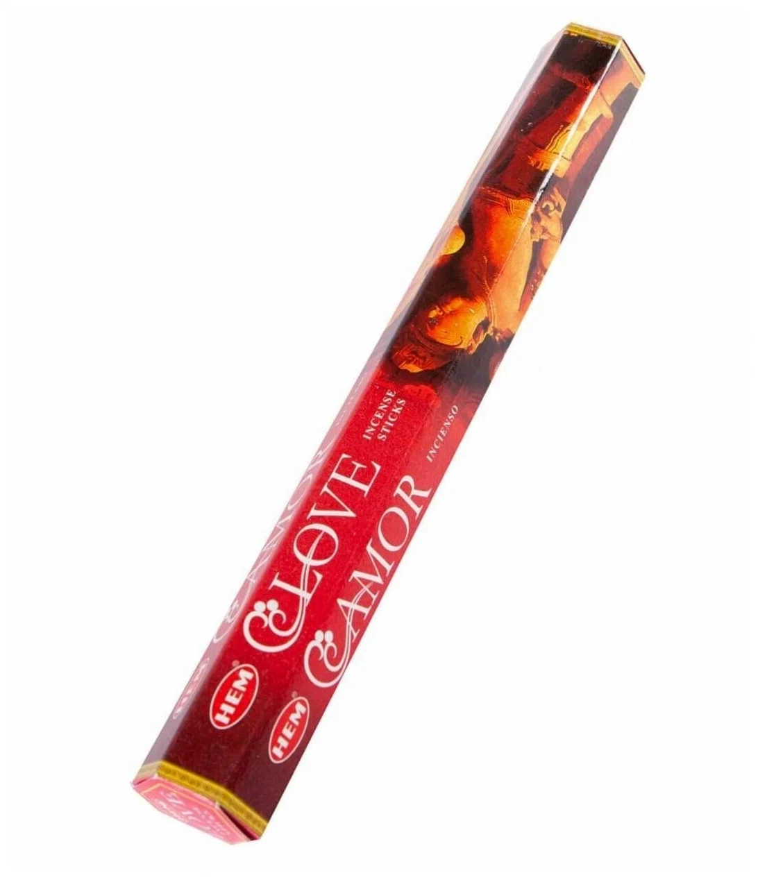 Hem Incense Sticks LOVE (Благовония ЛЮБОВЬ, Хем), уп. 20 палочек.