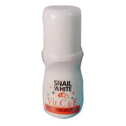 Snail White deodorant Vit. C & E, Civic (Роликовый дезодорант ВИТАМИНЫ С и Е, с отбеливающим эффектом, Цивик), 60 мл.
