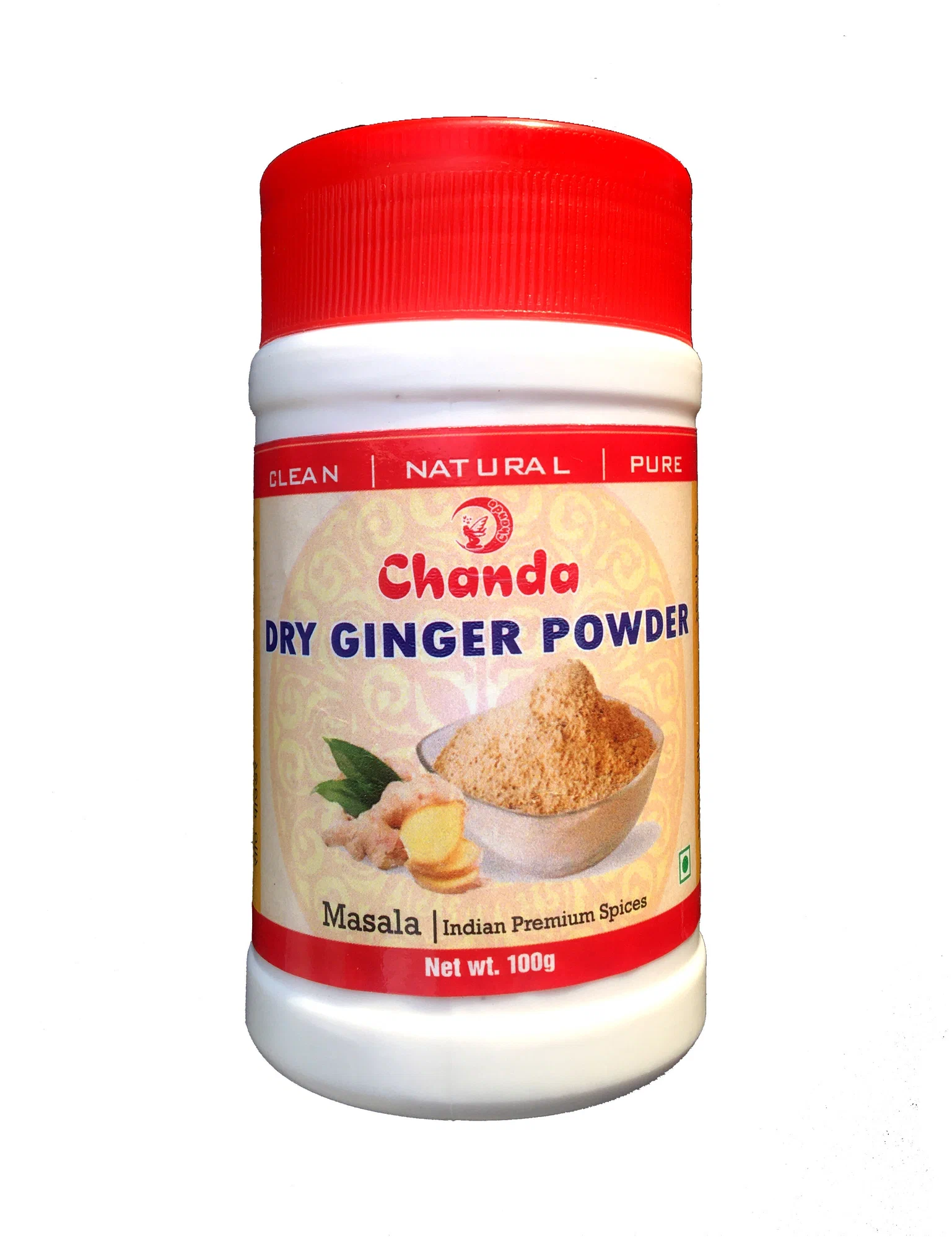 DRY GINGER POWDER, Chanda (ИМБИРЬ МОЛОТЫЙ, Чанда), 100 г.