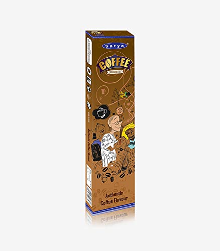 COFFEE agarbatti, Satya (КОФЕ благовония, Сатья), 18 г.