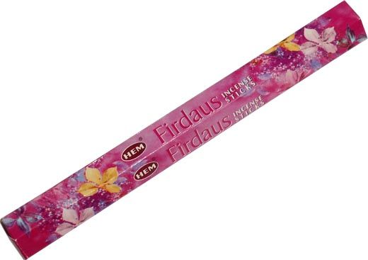 Hem Incense Sticks FIRDAUS (Благовония РАЙСКИЙ САД, Хем), уп. 20 палочек.