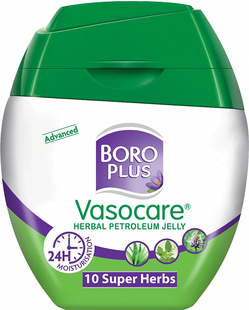 VASOCARE HERBAL PETROLEUM JELLY Emami (Увлажняющее средство для кожи Васокеа, Эмами) 25 мл. - СРОК ГОДНОСТИ ДО 30 СЕНТЯБРЯ 2024 ГОДА