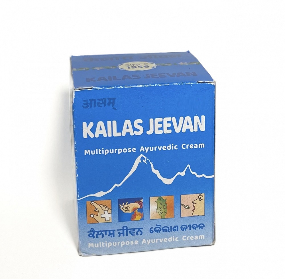 KAILAS JEEVAN (Аюрведический крем-бальзам КАЙЛАШ ДЖИВАН), 30 г.