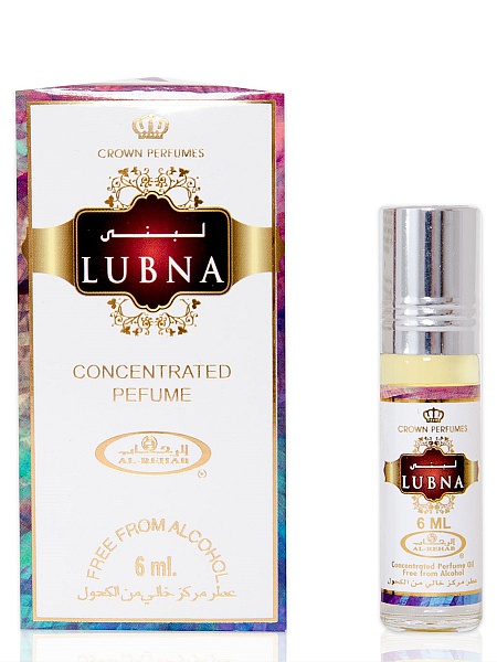 Al-Rehab Concentrated Perfume LUBNA (Масляные арабские духи ЛУБНА Аль Рехаб), 6 мл.