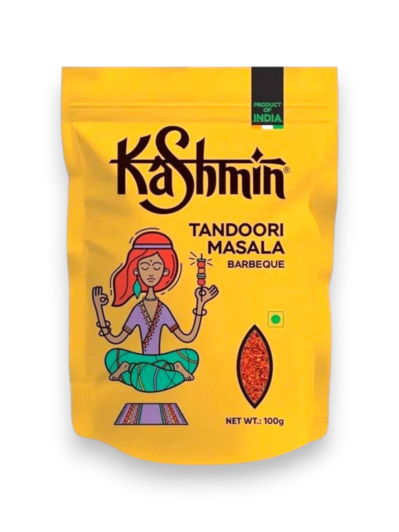 TANDOORI MASALA Barbeque, Kashmin (ТАНДУРИ МАСАЛА Барбекю, Кашмин), 100 г.