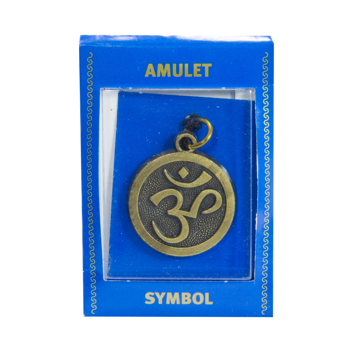 Амулет BS021-1 ОМ (металл под бронзу, на шнурке, 2,5 см.), 1 шт.