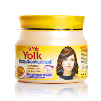YOLK Wonder Supertreatment, ISME (Восстанавливающая маска против выпадения волос C ЯИЧНЫМ ЖЕЛТКОМ, ИСМЕ), 250 г.