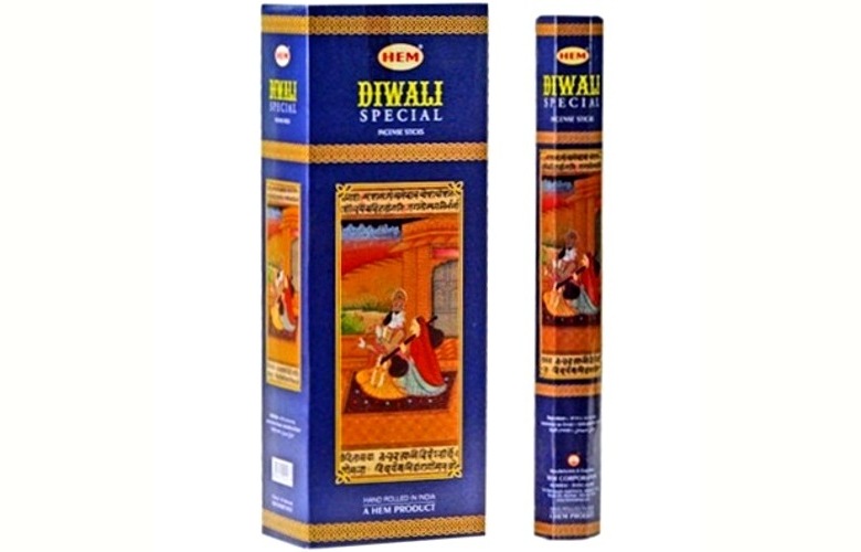 Hem Incense Sticks DIWALI SPECIAL (Благовония ДИВАЛИ, Хем), уп. 20 палочек.
