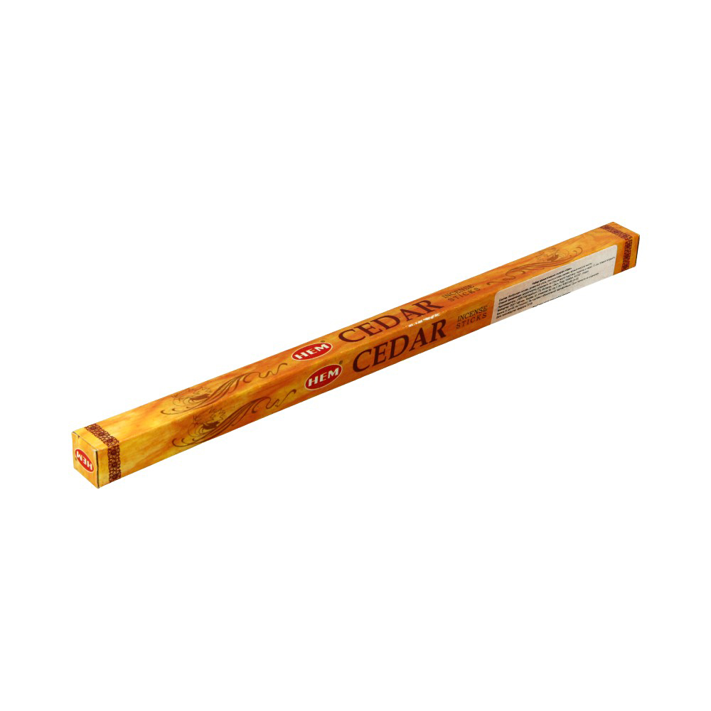 Hem Incense Sticks CEDAR (Благовония КЕДР, Хем), уп. 8 палочек.