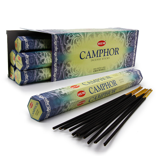 Hem Incense Sticks CAMPHOR (Благовония КАМФОРА, Хем), уп. 20 палочек.