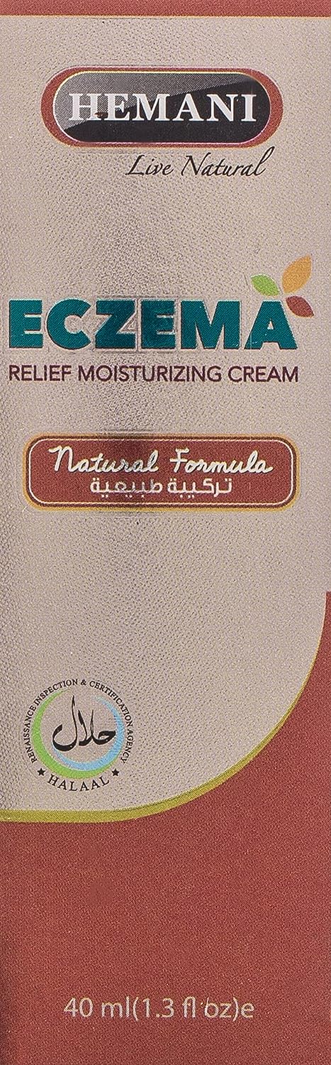 ECZEMA Relief Moisturizing Cream, Hemani (ЭКЗЕМА увлажняющий крем против экземы, Хемани), тюбик 40 мл.