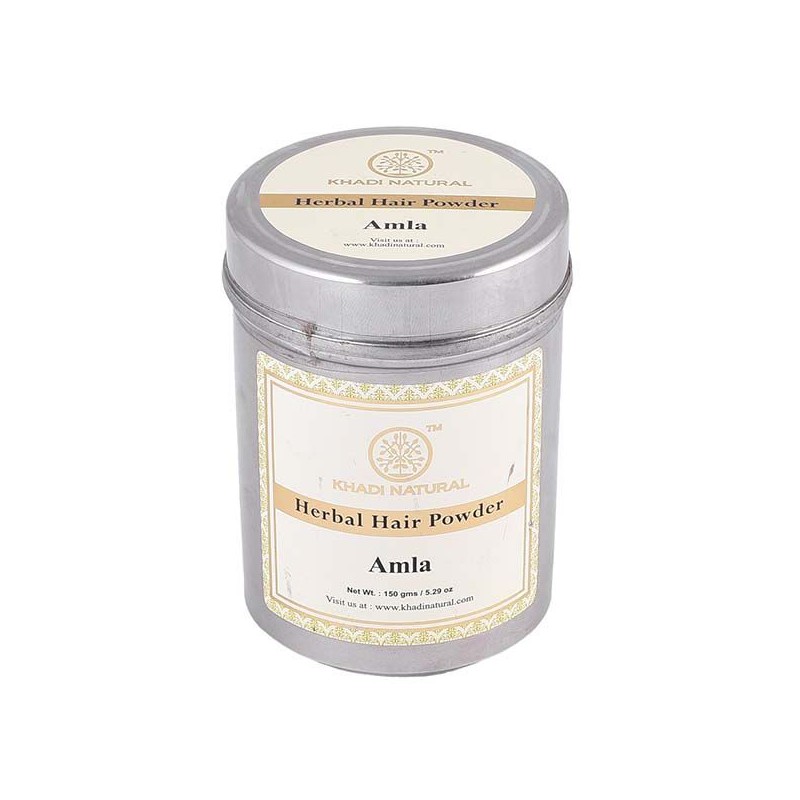 Herbal Hair Powder AMLA, Khadi Natural (Травяной порошок для волос АМЛА, Кхади Нэчрл), 150 г.