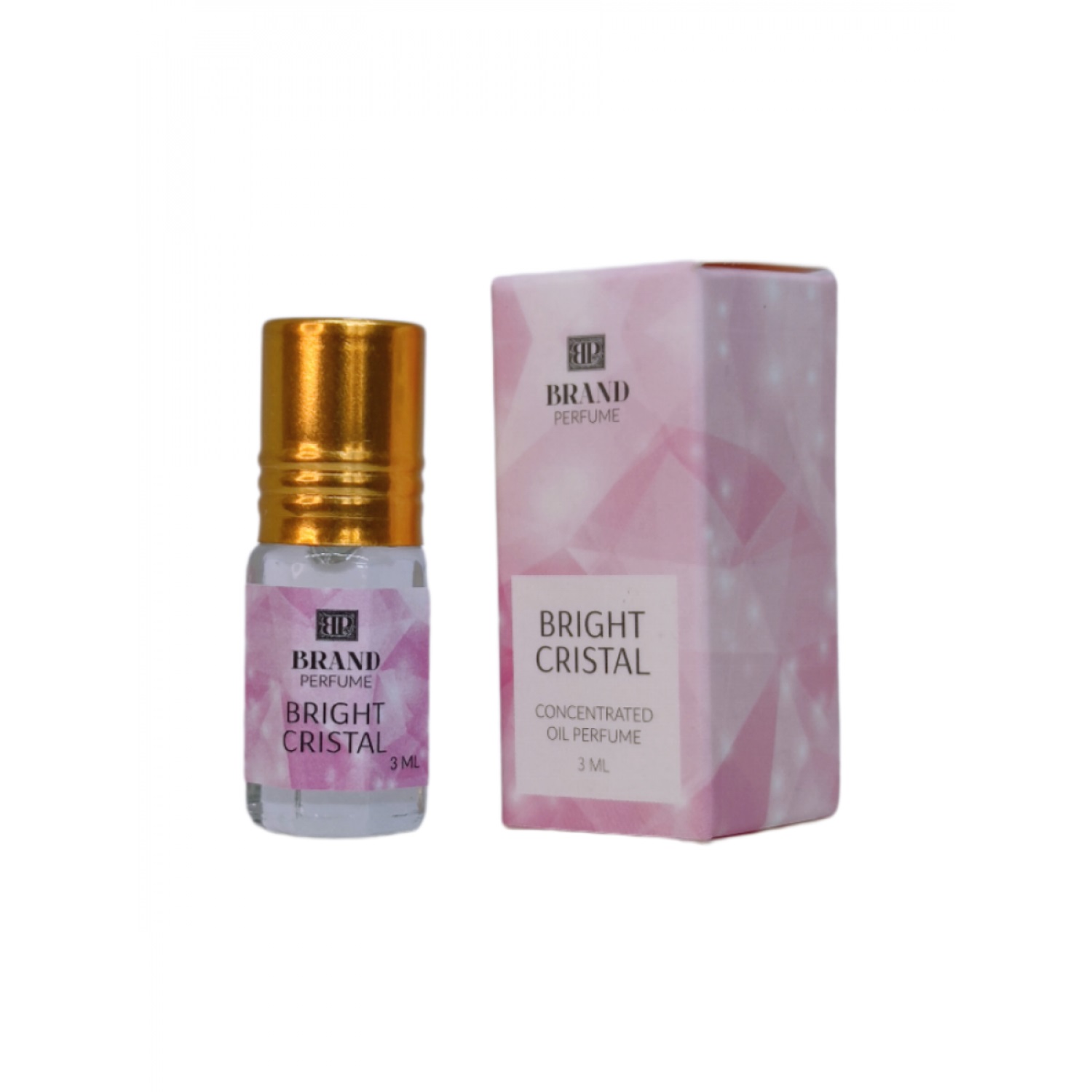 BRIGHT CRISTAL Concentrated Oil Perfume, Brand Perfume (БРАЙТ КРИСТАЛ Концентрированные масляные духи), ролик, 3 мл.