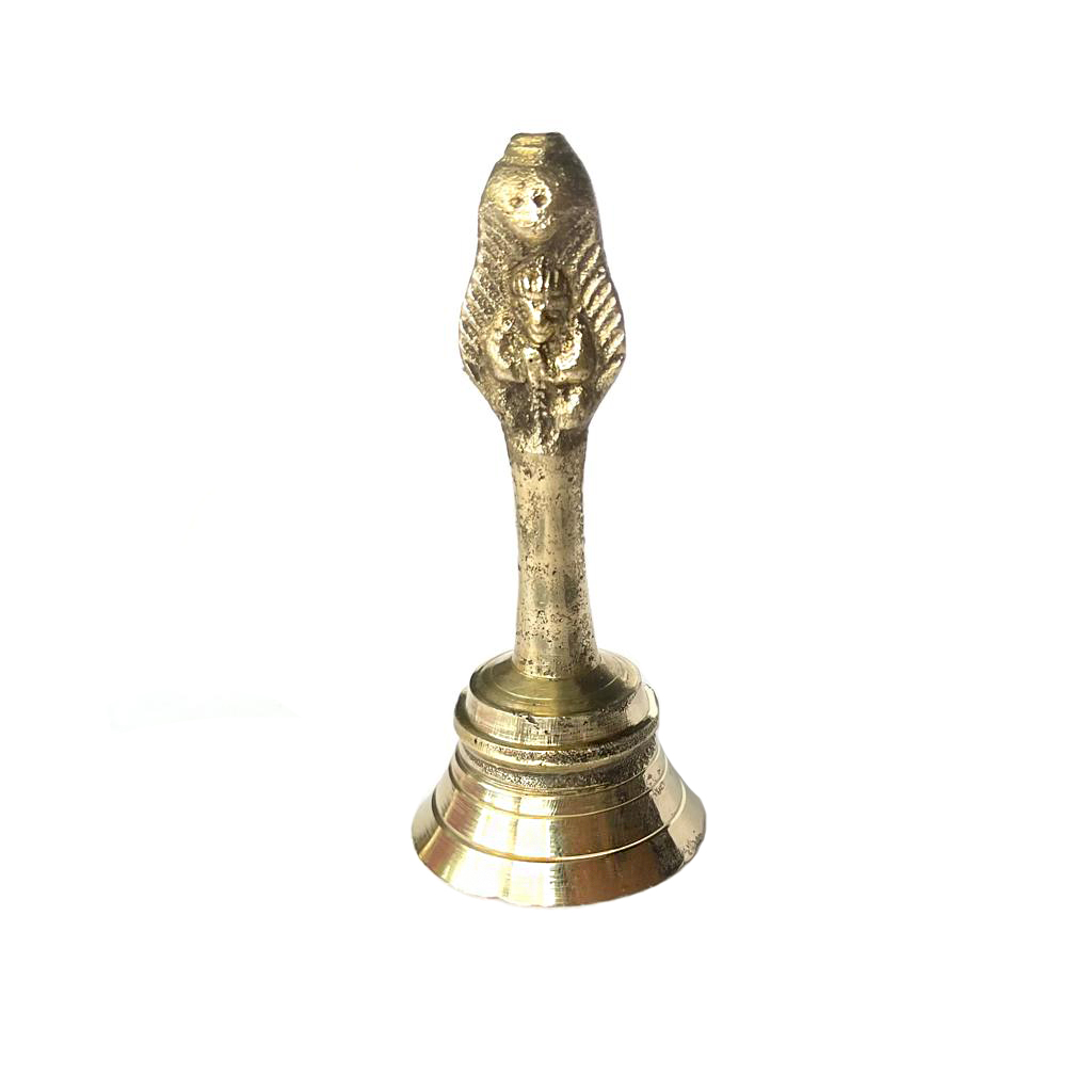 NAAG GHANTI (НААГ ГХАНТИ колокольчик для пуджи, диаметр 4 см., высота 9 см.), 1 шт.