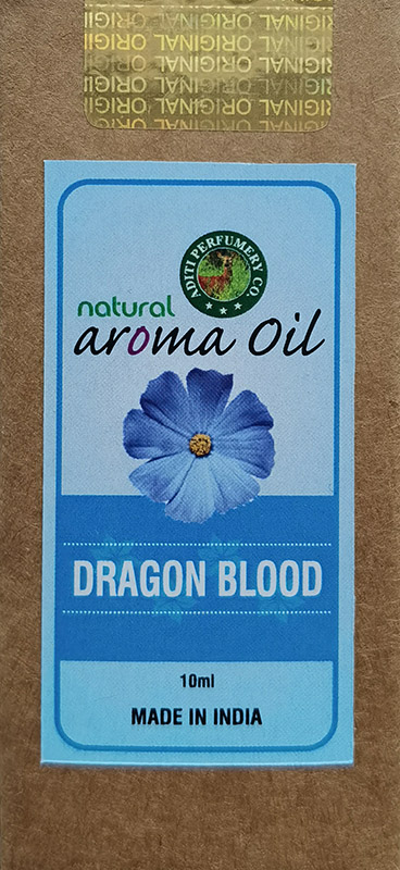 DRAGON BLOOD Natural Aroma Oil, Aditi Perfumery (КРОВЬ ДРАКОНА натуральное ароматическое масло), 10 мл.