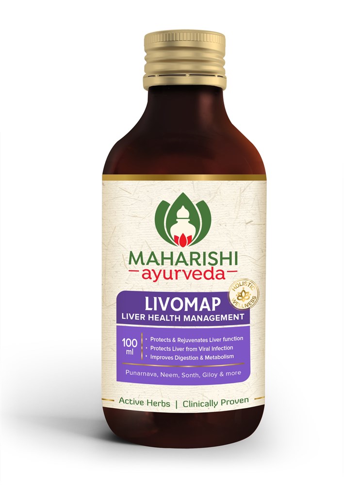 LIVOMAP Syrup, Maharishi Ayurveda (ЛИВОМАП СИРОП для здоровья печени, Махариши Аюрведа), 200 мл.