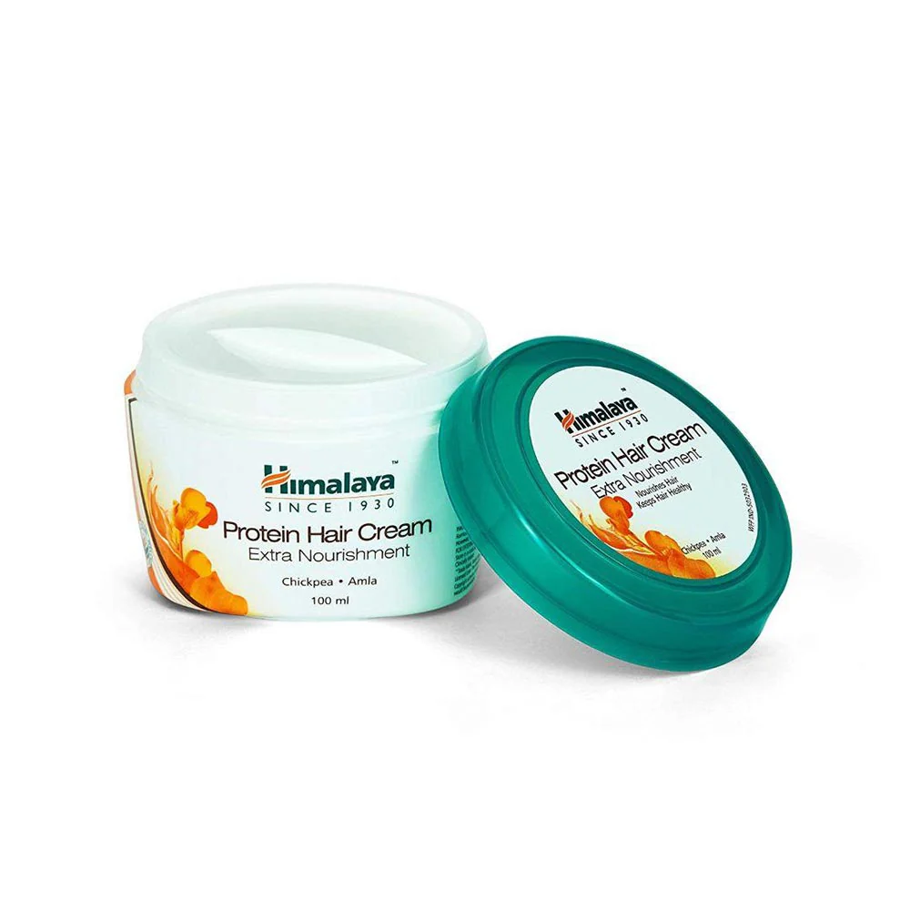 PROTEIN HAIR CREAM Extra Nourishment, Himalaya (ПРОТЕИНОВЫЙ КРЕМ ДЛЯ ВОЛОС экстра питание, Хималая), 100 мл.