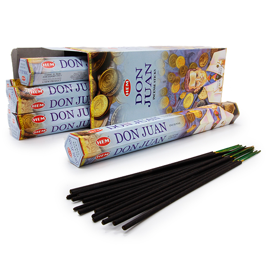 Hem Incense Sticks DON JUAN (Благовония ДОН ЖУАН, Хем), уп. 20 палочек.
