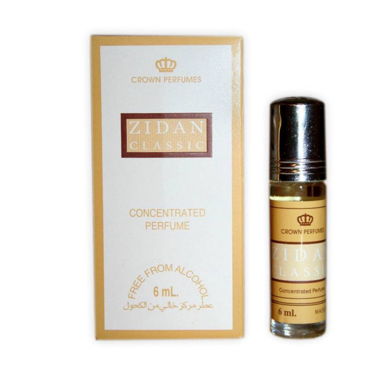 Al-Rehab Concentrated Perfume ZIDAN CLASSIC (Мужские масляные арабские духи ЗИДАН КЛАССИК, Аль-Рехаб), 6 мл.