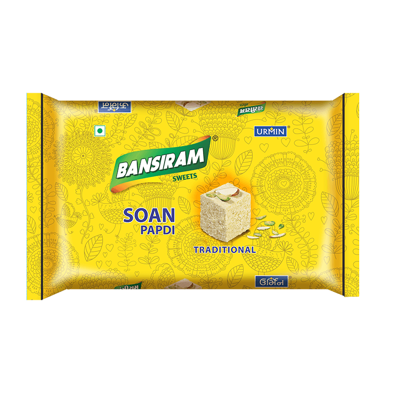 Soan Papdi TRADITIONAL, Bansiram Sweets (Соан папди КЛАССИЧЕСКАЯ, Бансирам), 250 г.