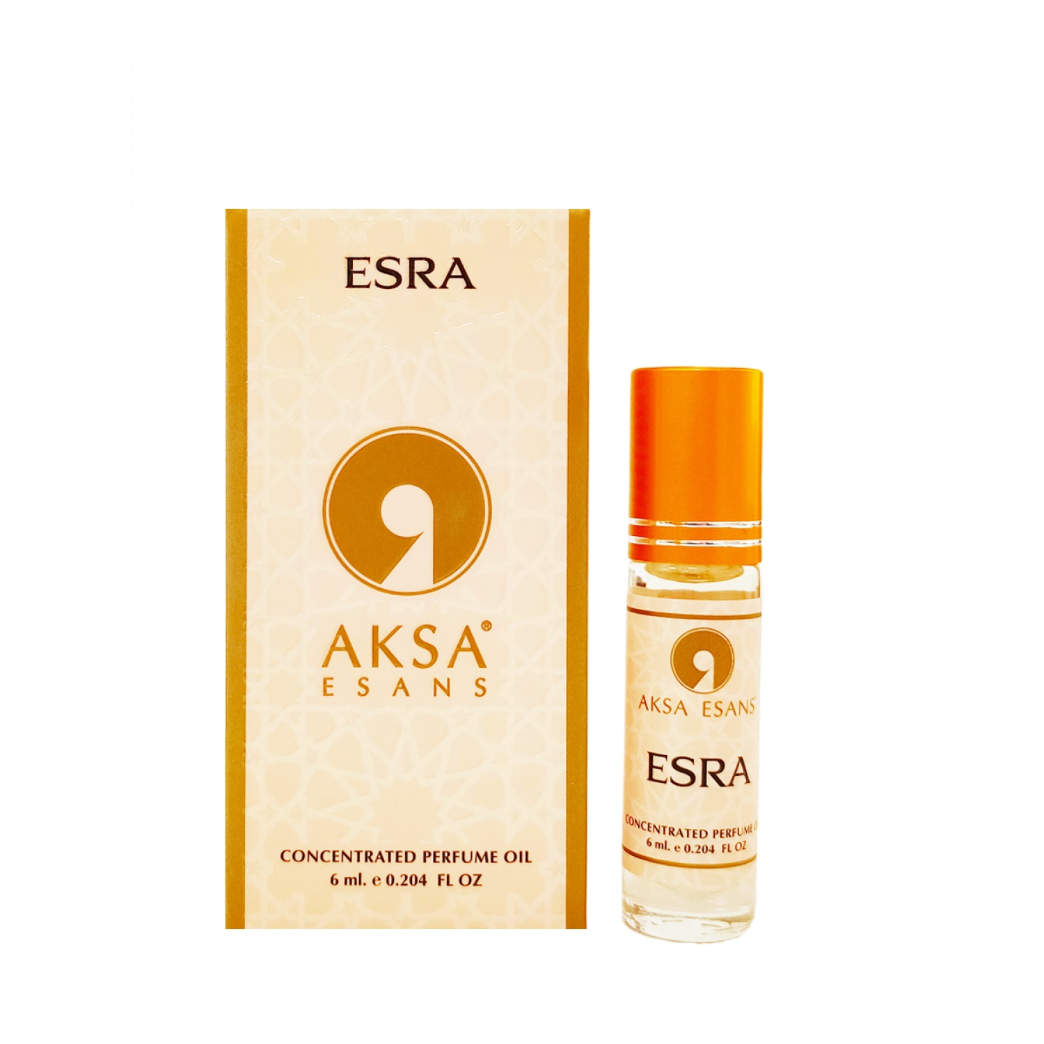 ESRA Concentrated Perfume Oil, Aksa Esans (ЭСРА турецкие роликовые масляные духи, Акса Эсанс), 6 мл.