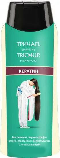 Trichup Herbal Shampoo KERATIN, Vasu (ТРИЧУП (ТРИЧАП) шампунь на основе трав, КЕРАТИН, Васу), 200 мл.