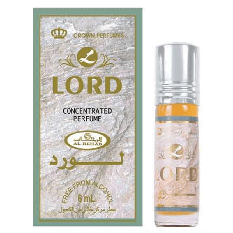 Al-Rehab Concentrated Perfume LORD (Мужские масляные арабские духи ЛОРД, Аль-Рехаб), 6 мл.