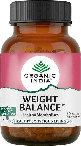 WEIGHT BALANCE, Healthy Metabolism, Organic India (ВЭЙТ БАЛАНС (БАЛАНС ВЕСА), здоровый метаболизм, Органик Индия), 60 капс.