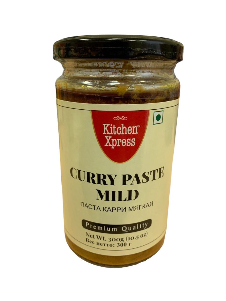 CURRY PASTE MILD, Kitchen Xpress (ПАСТА КАРРИ МЯГКАЯ, Китчен Экспресс), 300 г.
