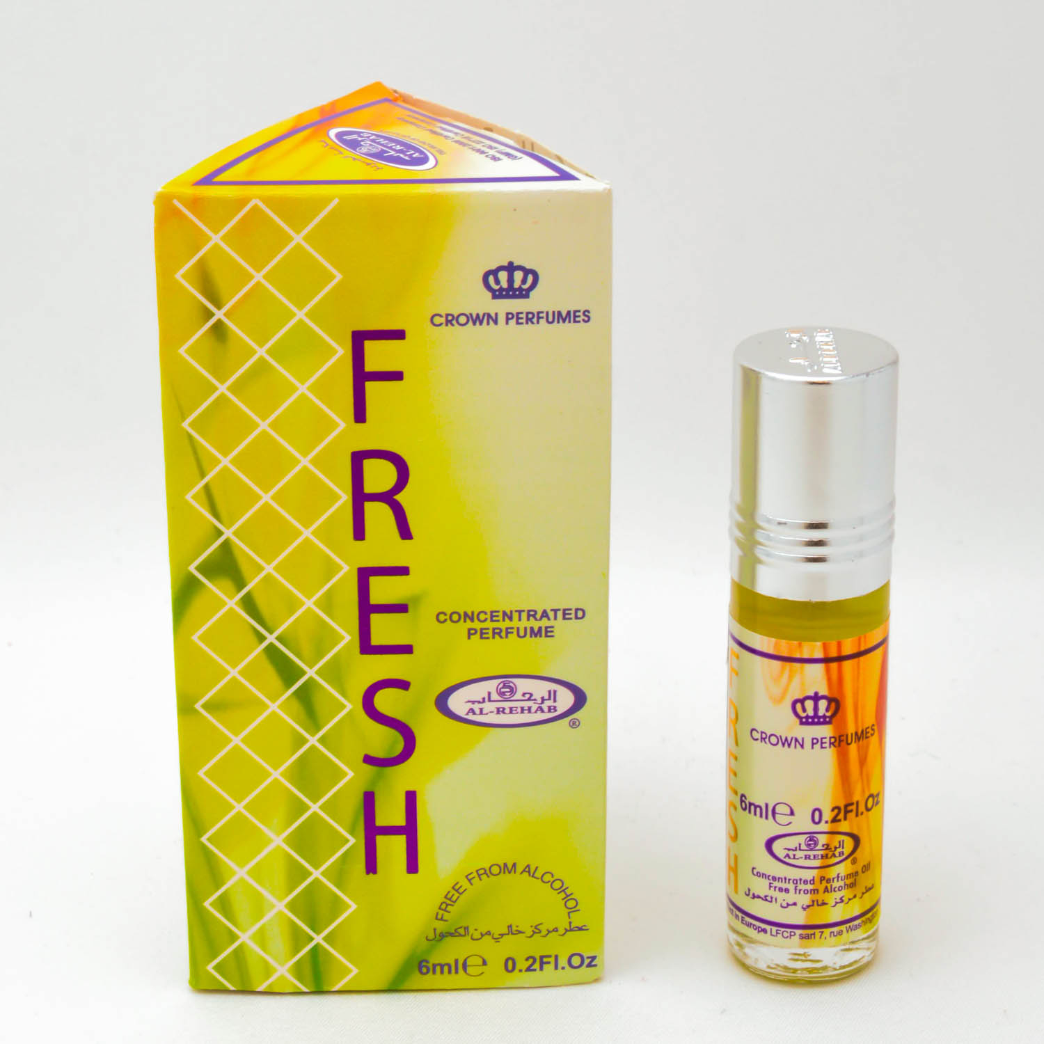 FRESH Concentrated Perfume, Al-Rehab (Масляные арабские духи ФРЕШ (унисекс), Аль-Рехаб), 6 мл.